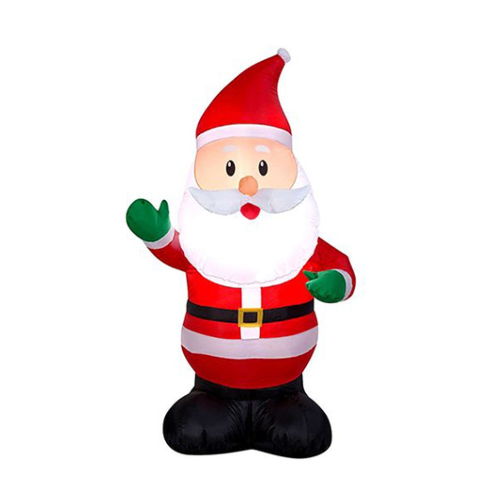 Inflable santa con luz 150 cm