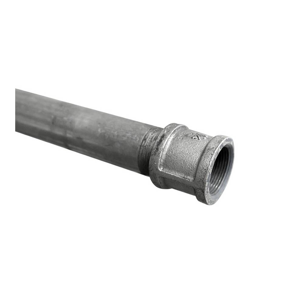 Caño galvanizado pesado con rosca de 3.81 cm (1.1/2 pulg)