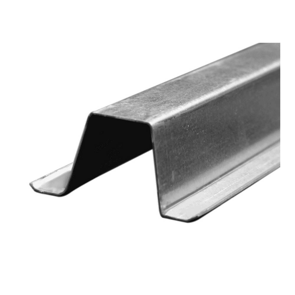 Polin omega galvanizado 101.6 x 50.8 x 0.91 mm (4 x 2 pulgadas)