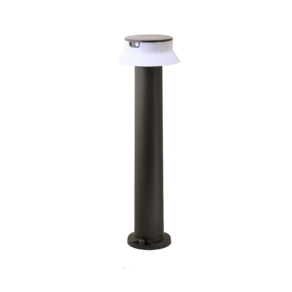 Lampara de poste led exterior 73 cm 2w cct negra