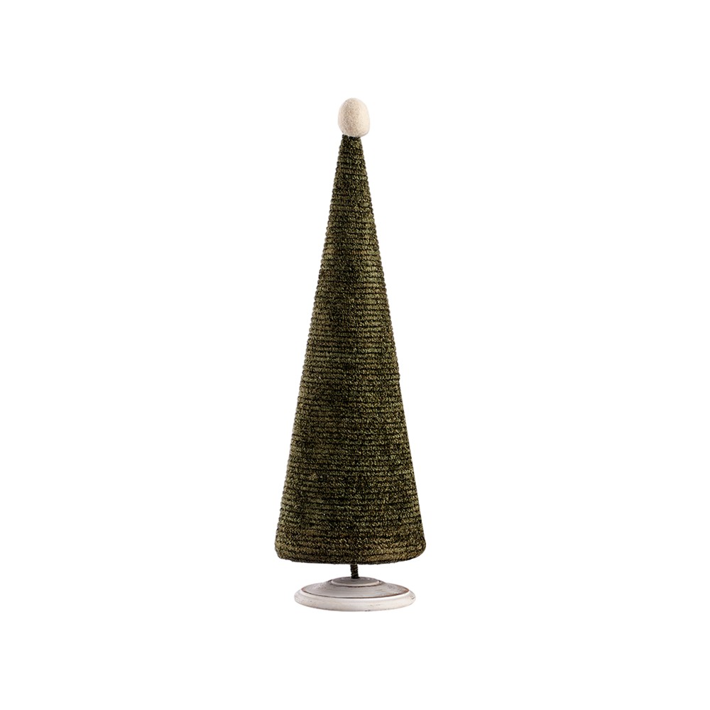 Adorno navideño 30 cm arbol verde tdxmas