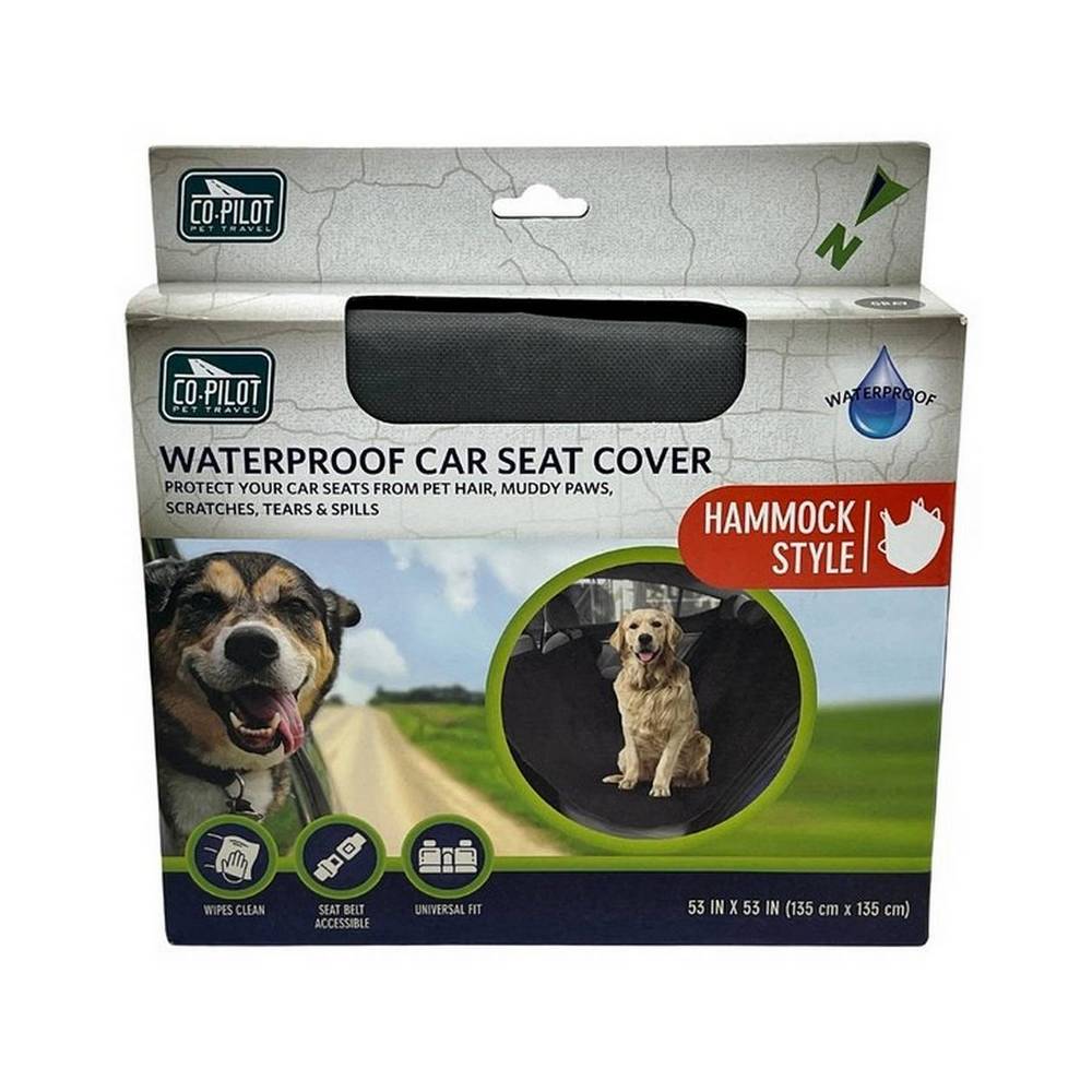 Hamaca para asiento de carro impermeable para mascota