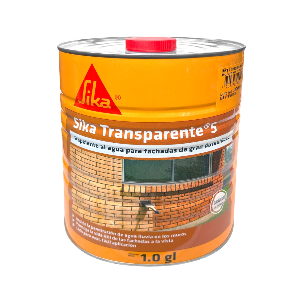 Impermeabilizante para pared transparente 3 kg