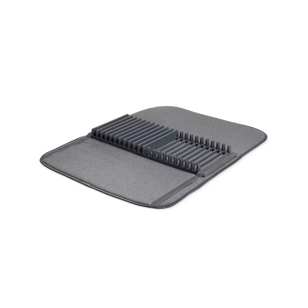 Escurridor para platos plastico 50.8x33.02x4.45 cm gris