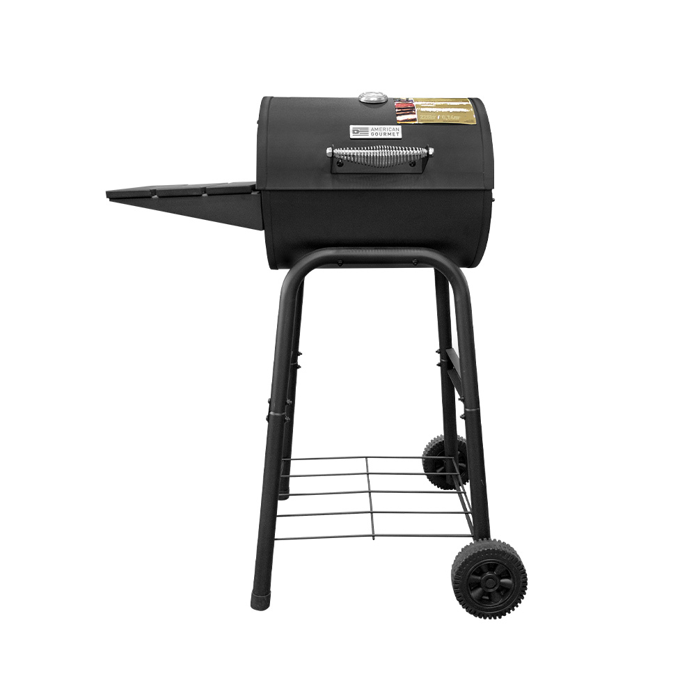 Barbacoa negra de carbón 101 x 61 x 81 cm