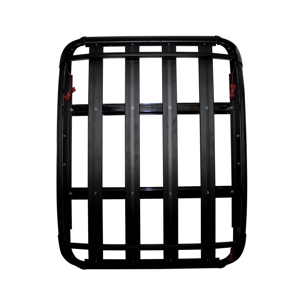 Canasta para carro universal 127 cm x 106 cm c/luz