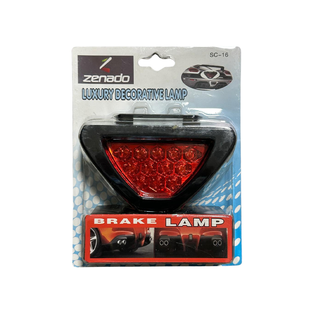 Luz de freno led roja tipo formula 1