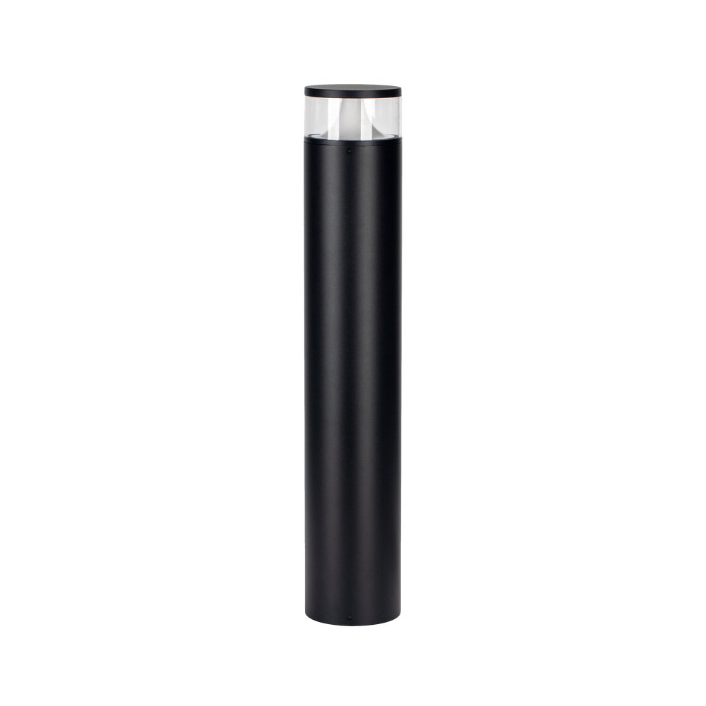 Estaca led 9.5w luz calida ip54 negro