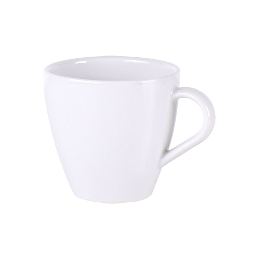 Taza ceramica 200 ml blanca paola