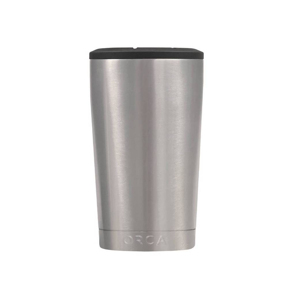 Funda termica para lata y botella plateado