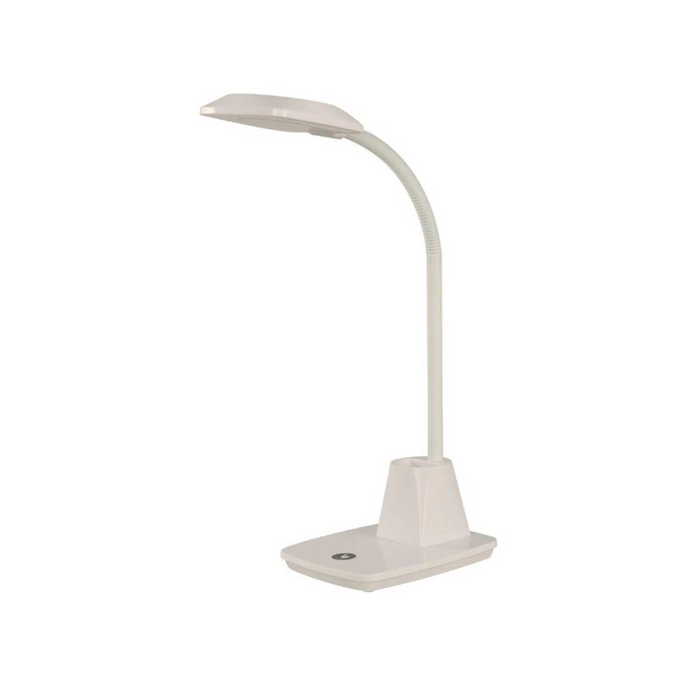 Lampara led escritorio blanco 1l 4w 100-240v luz blanca