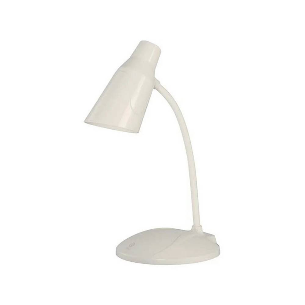 Lampara led escritorio blanco 1l 3w 5v luz blanca toque