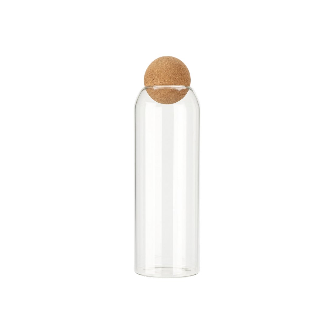 Deposito de vidrio con tapa 1300 ml