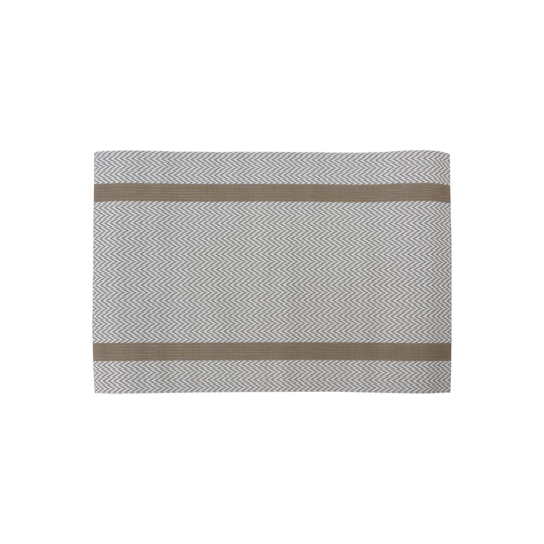 Mantel individual 30x45 cm gris 2 piezas