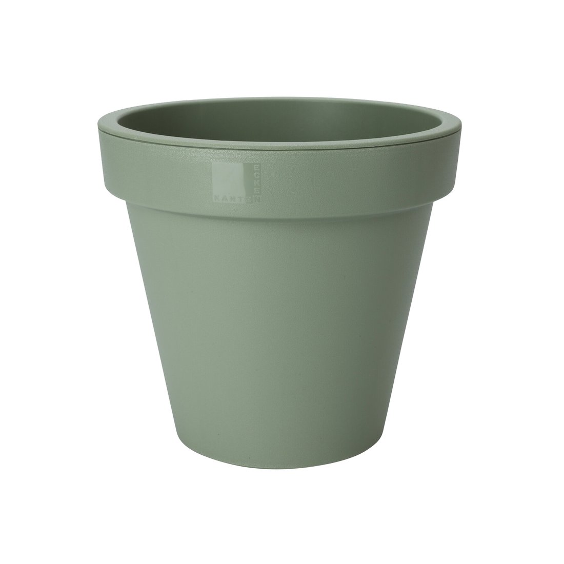 Maceta plastica 60 cm verde