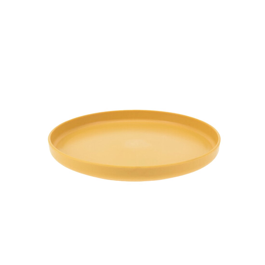 Plato plastico amarillo