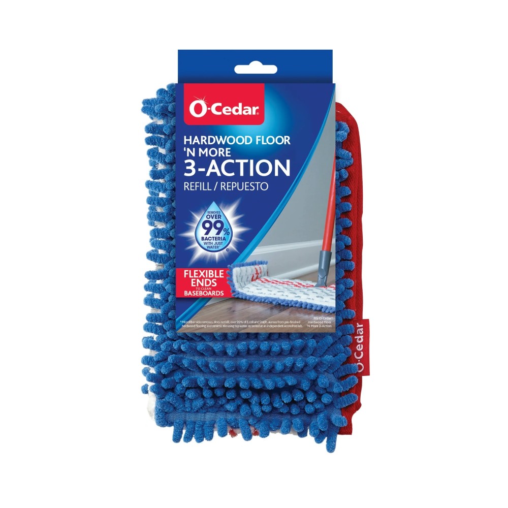 Repuesto trapeador mopa de microfibra flip 3 action