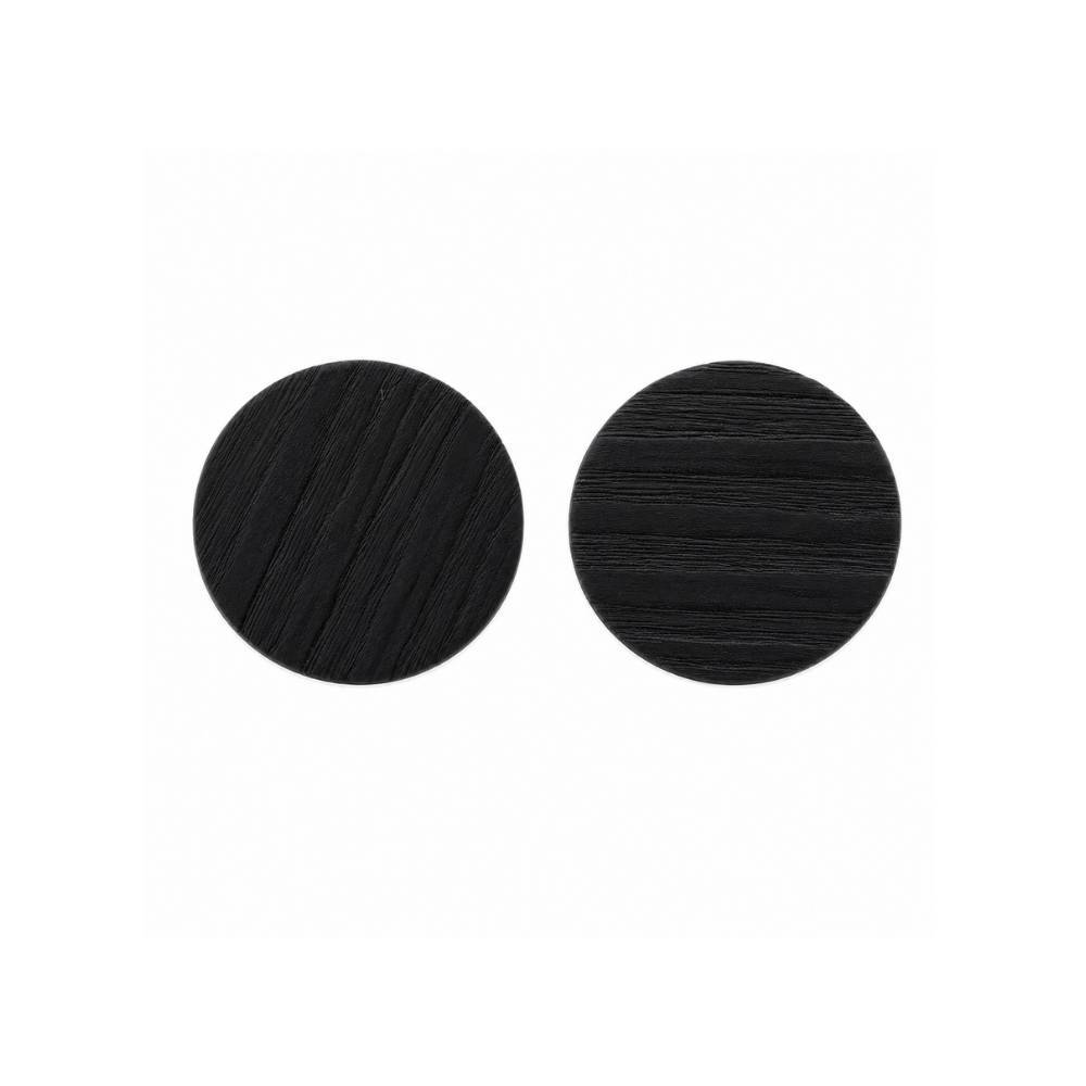 Tapa tornillo 16mm negro paq 200