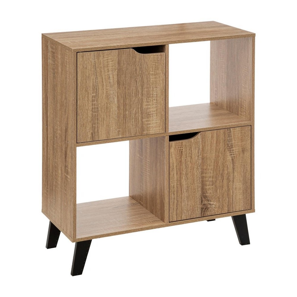 Mueble organizador madera 4 espacios