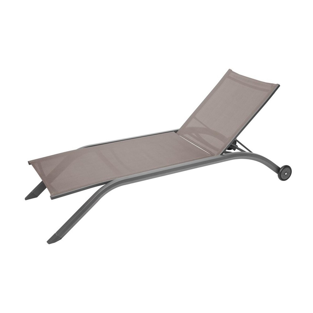 Silla para exterior reclinable 196x80x98 cm