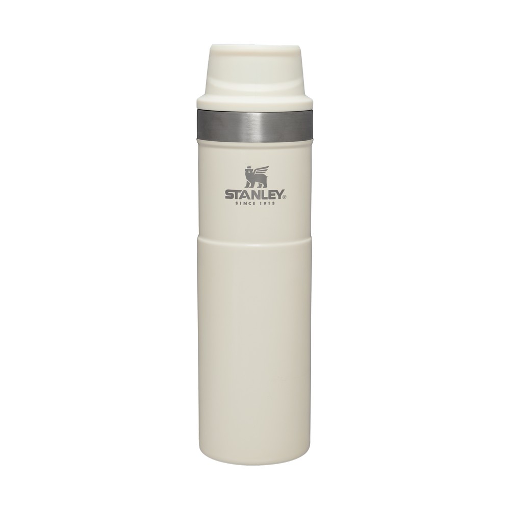 Termo inox 20 oz blanco gloss trigger action