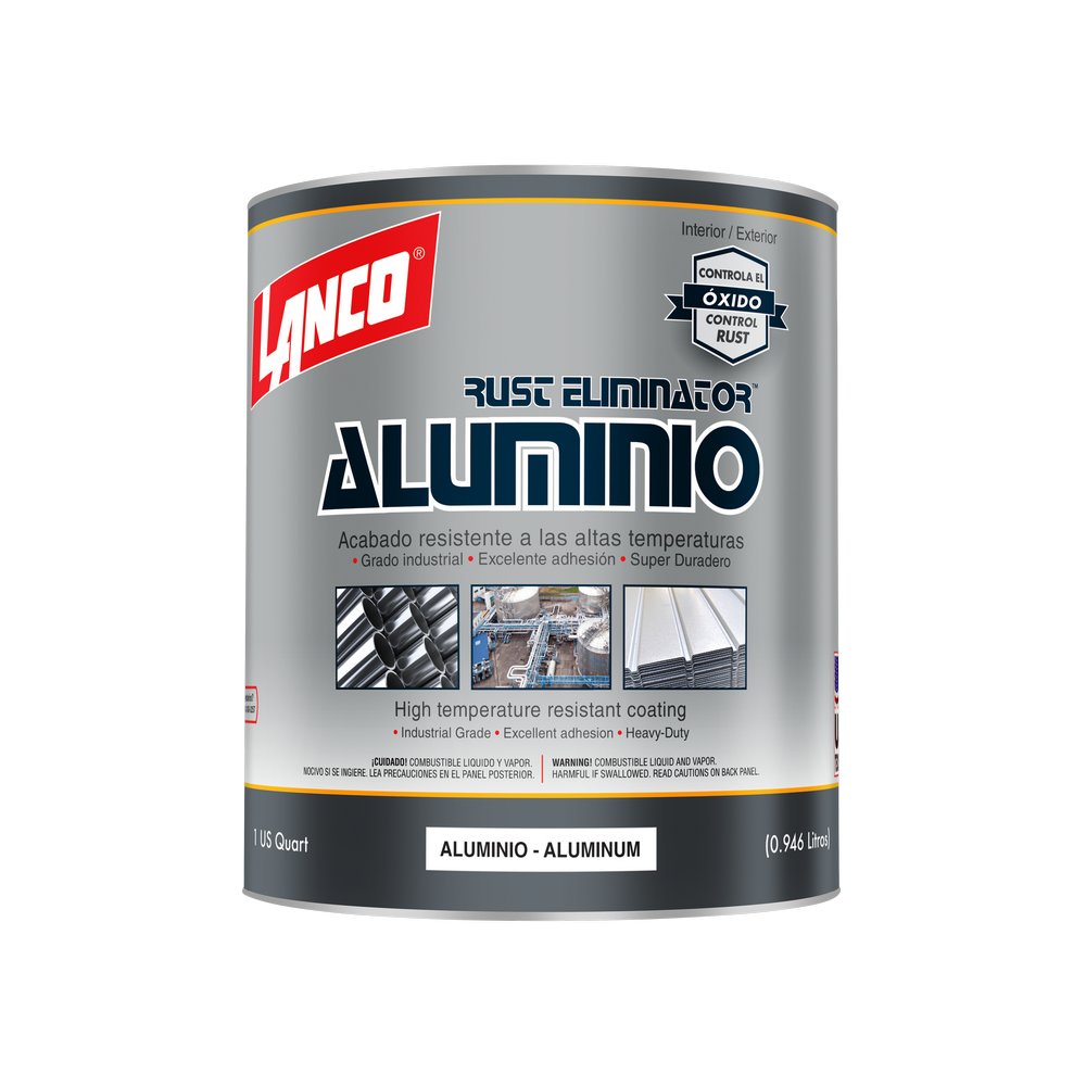 Anticorrosivo brillante aluminio rust eliminator cuarto (0.946 l)