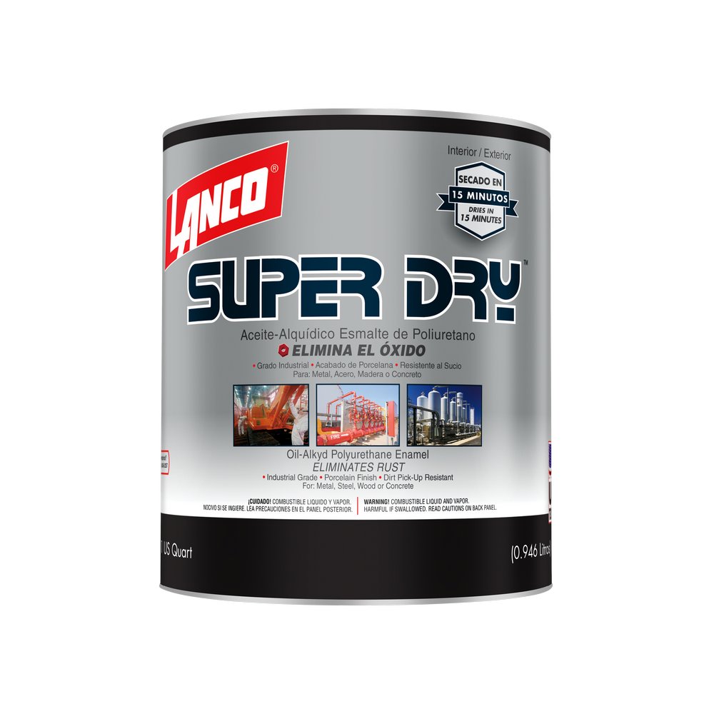 Anticorrosivo poliuretano base tint super dry cuarto (0.946 l)