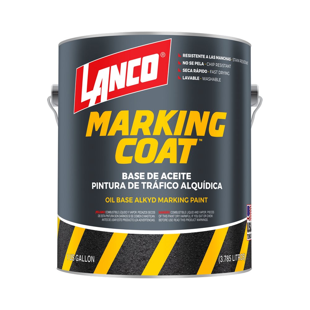 Pintura para señalizacion base aceite amarillo marking galon (3.785 l)