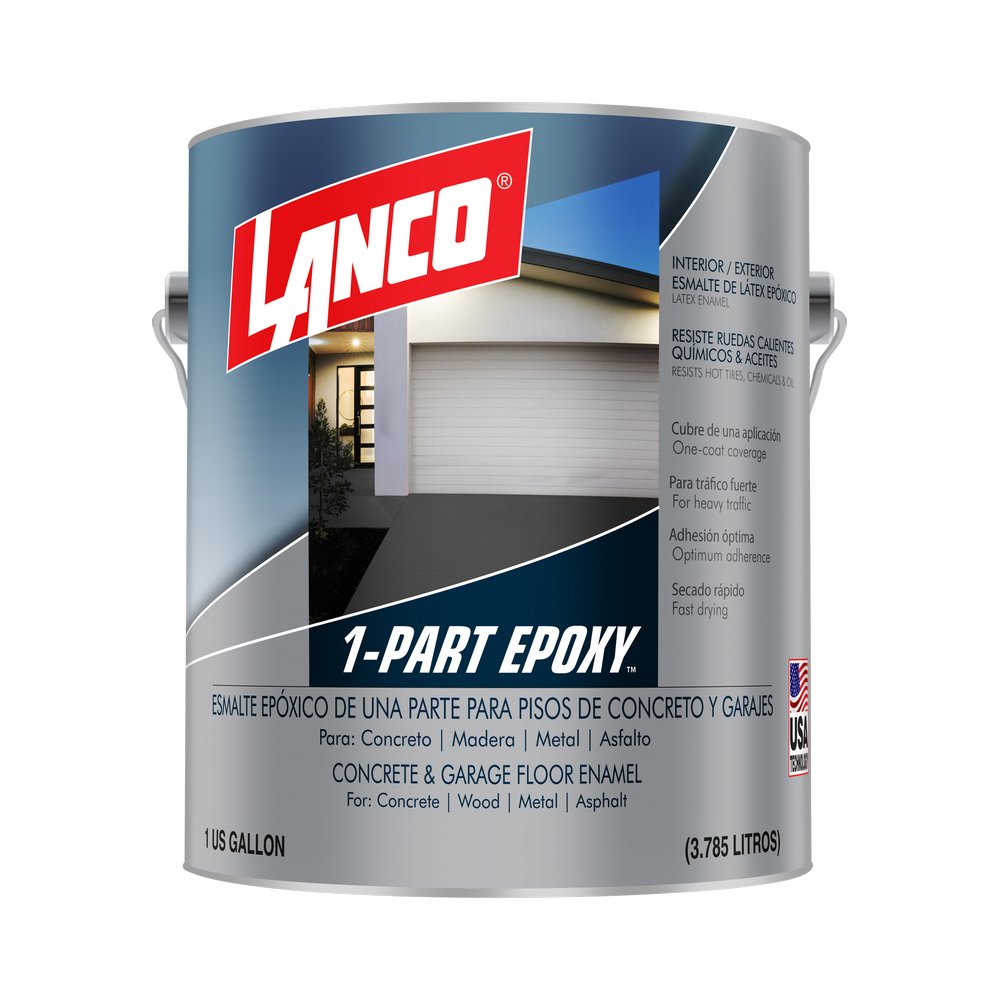 Pintura para piso gris 1 part epoxy ef397-4 gal (3.785 l)