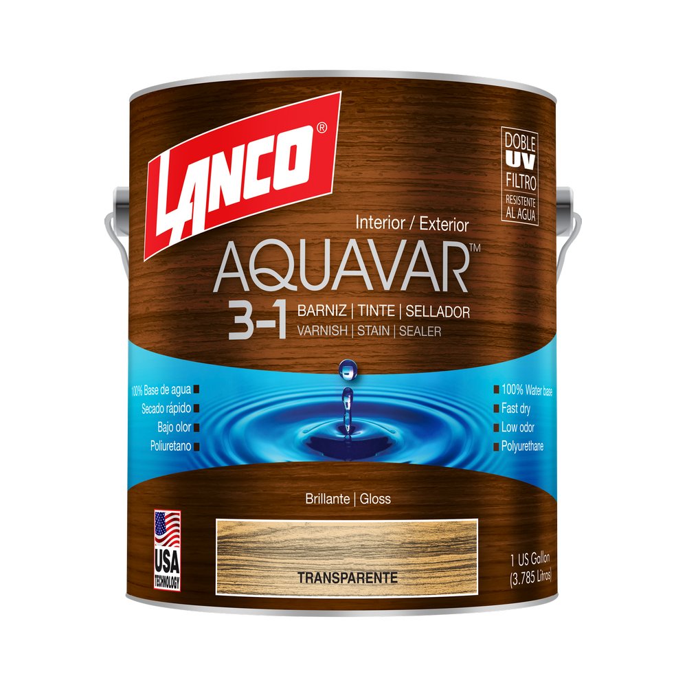 Barniz agua poliuretano alcala aquavar galon (3.785 l)