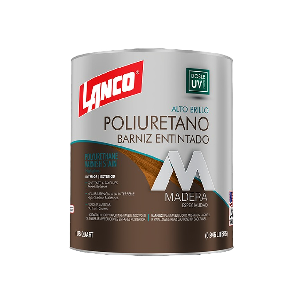 Barniz entintado poliuretano dark oak cuarto (0.946 l)