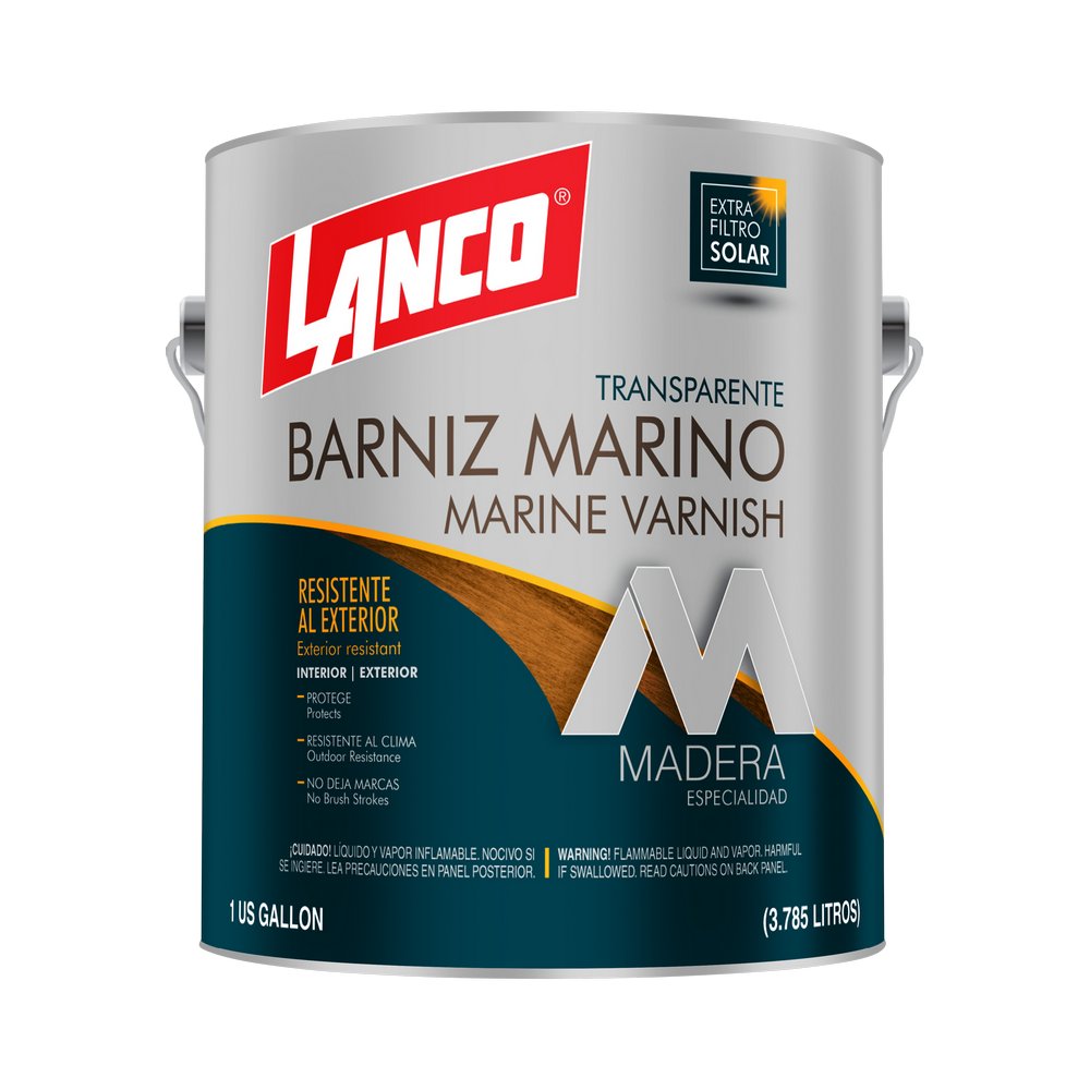 Barniz marino poliuretano va972-4 gal (3.785 l)