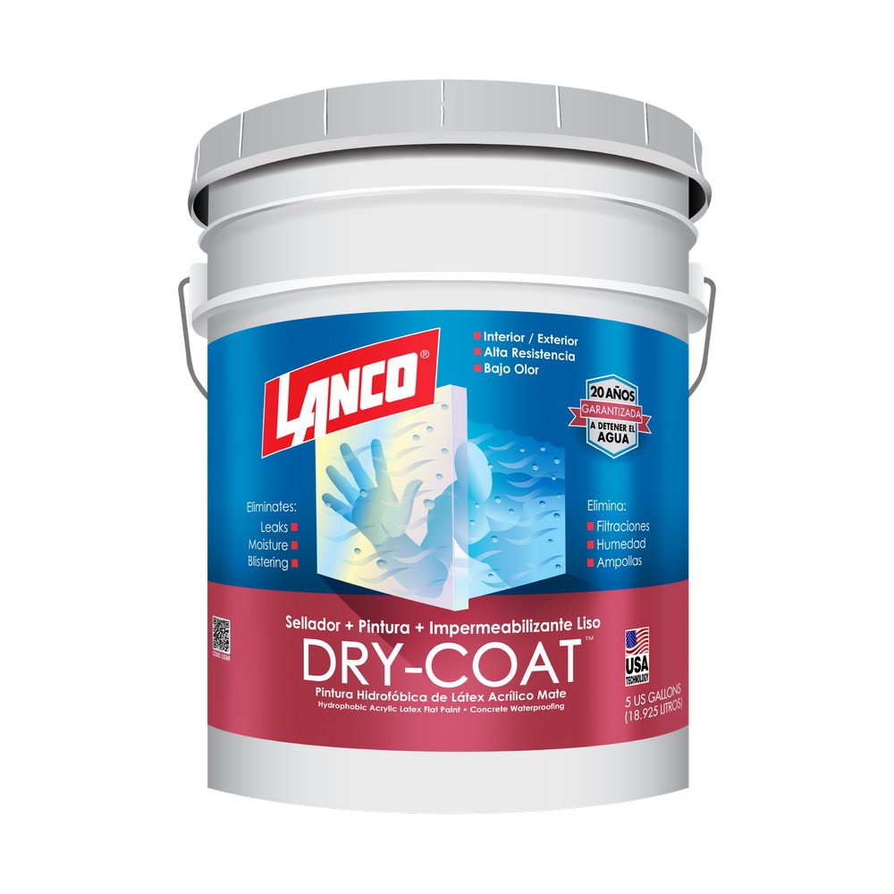 Impermeabilizante para pared base accent drycoat cubeta (18.925 l)