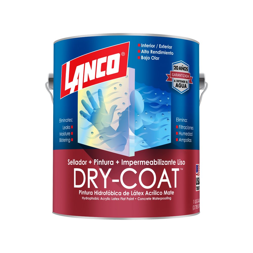 Impermeabilizante para pared base tint drycoat galon (3.785 l)