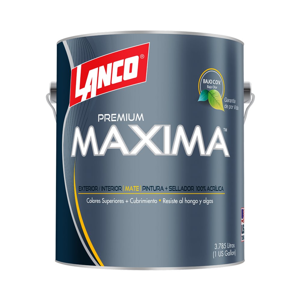 Pintura latex base accent maxima premium galon (3.785 l)