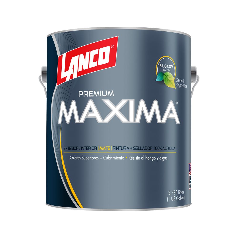Pintura latex base tint maxima premium galon (3.785 l)