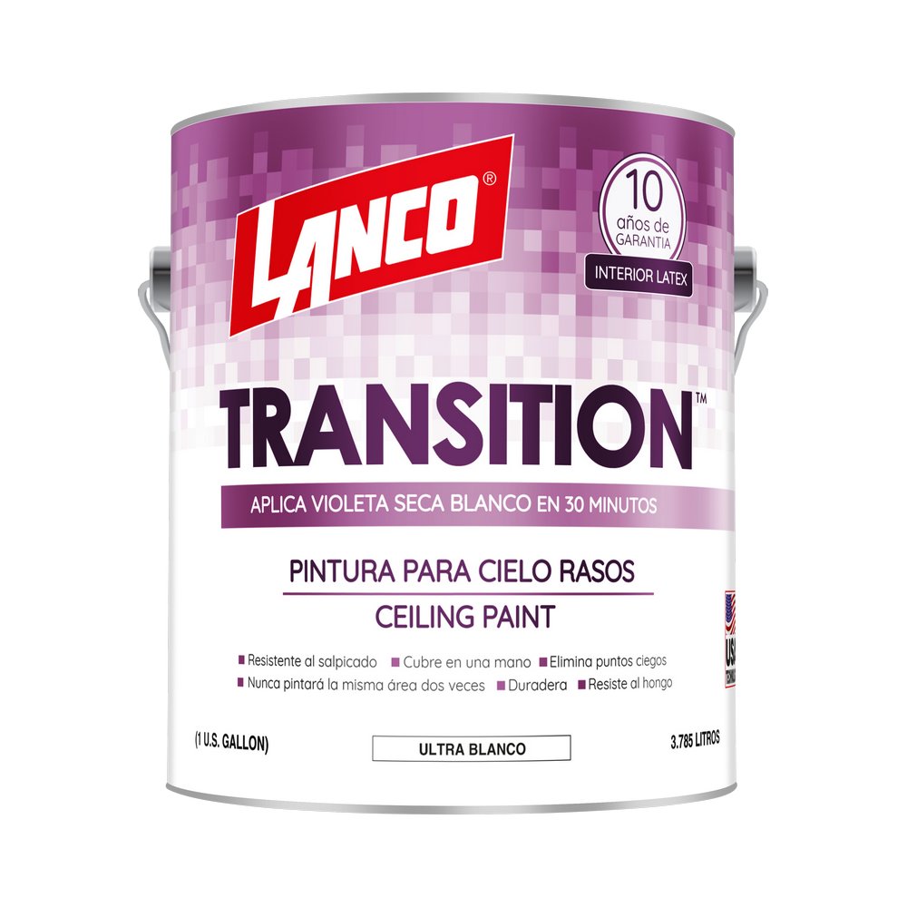 Pintura para techo interior transition gal (3.78 l)