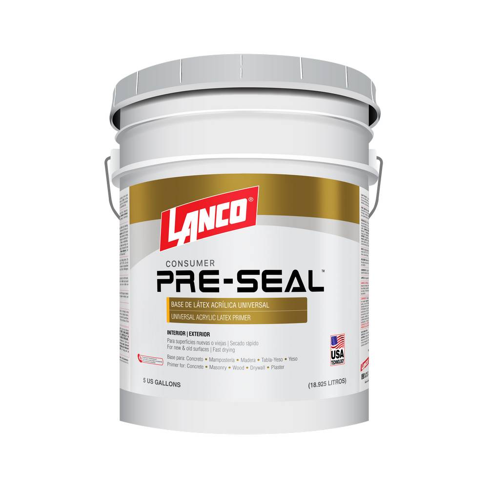 Sellador de pared blanco pre seal cubeta (18.925 l)