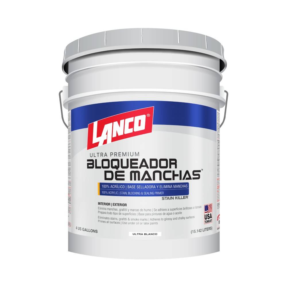 Primario bloqueador de manchas color blanco mate stainkiller 18.925 l (cub)