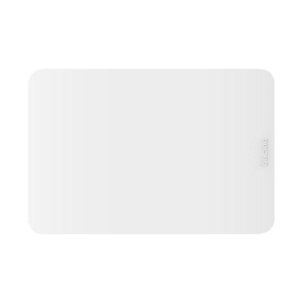 Placa ciega blanca