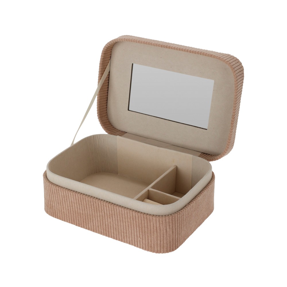 Joyero decorativo 19 cm beige