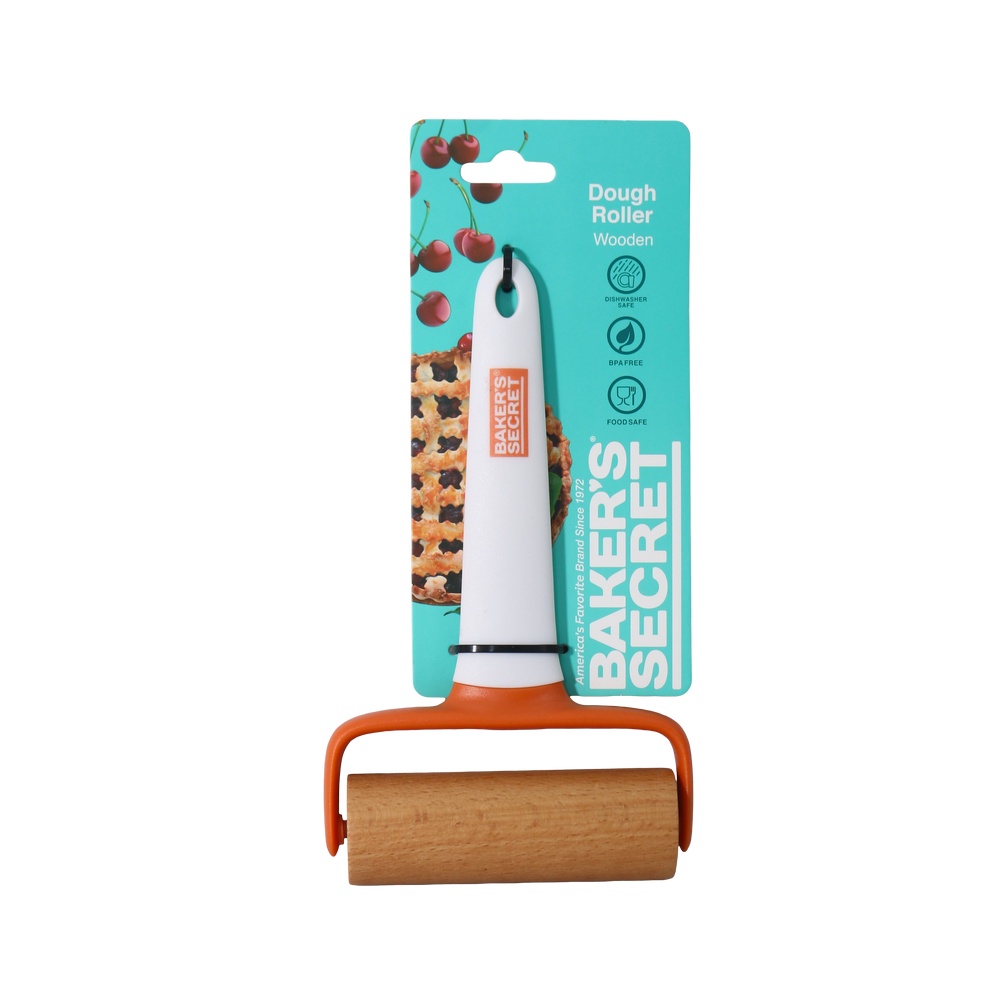 Rodillo de madera y plastico 19.7 cm