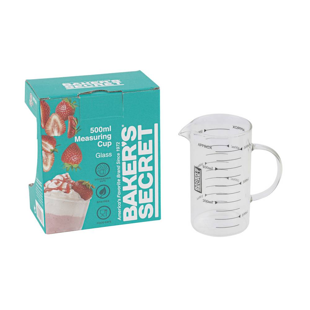 Taza medidora de vidrio 500 ml