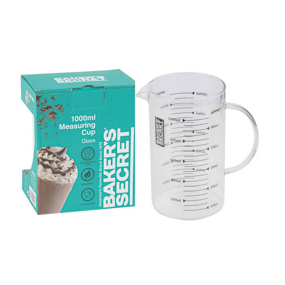 Taza medidora de vidrio 1000 ml