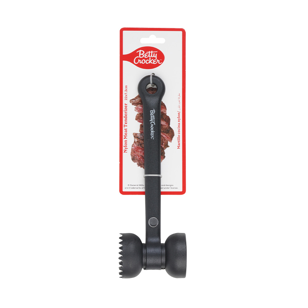 Martillo ablandador para carne 22 cm negro