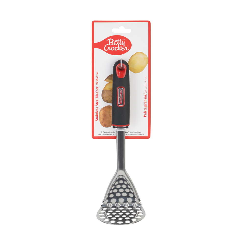 Machacador de papas acero inoxidable 27 cm