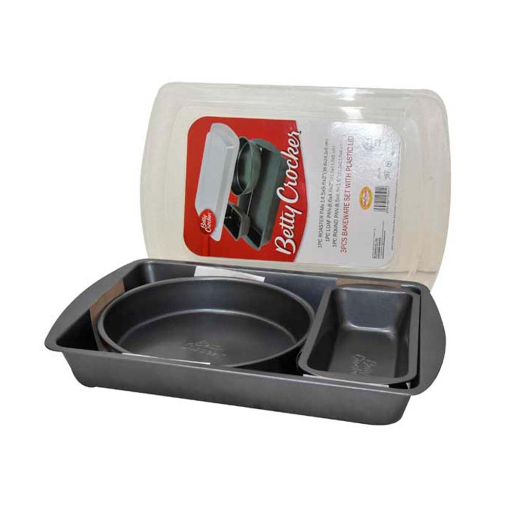 Molde antiadherente con tapadera 4 piezas