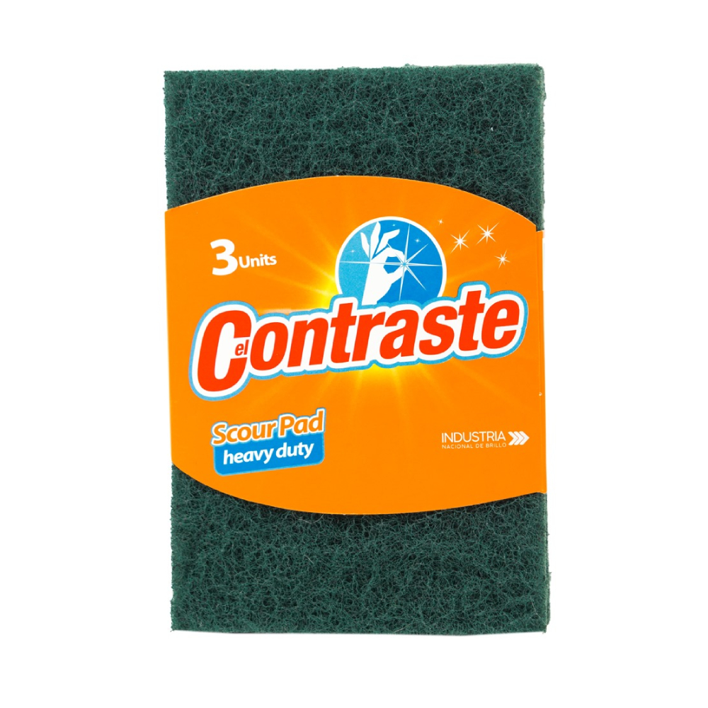 Mascon fibra verde 3 piezas