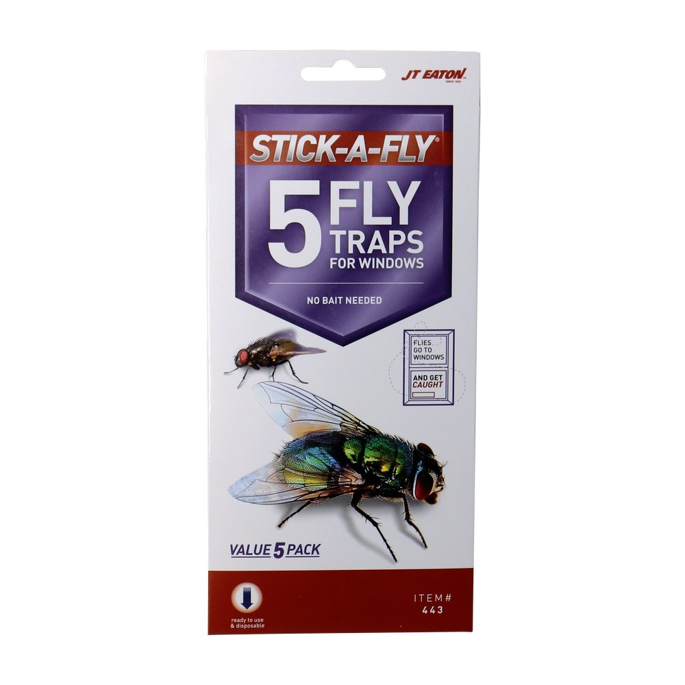 Trampa adhesiva para moscas 5 piezas