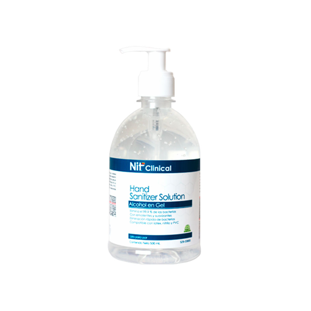 Gel antibacterial con alcohol neutro 500ml